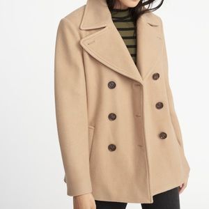 Soft-Brushed Peacoat